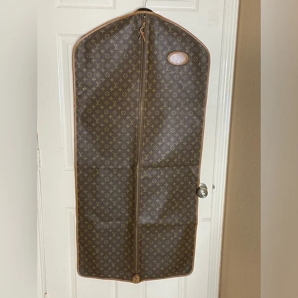 Vintage Louis Vuitton French Paper Tag Garment Bag. 2​​​​​​​​​​​​